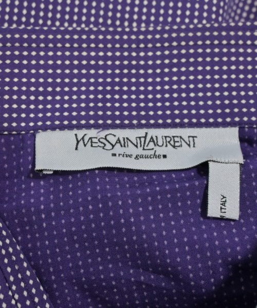 YVES SAINT LAURENT rive gauche（イヴサンローランリヴゴシュ）ドレスシャツ 紫 サイズ:42(XL位) メンズ/2200653609010
