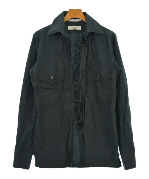 YVES SAINT LAURENT rive gauche(イヴサンローランリヴゴーシュ)カジュアルシャツ 紺 サイズ:15 1/2(M位)/2200646176062