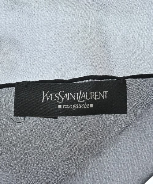 YVES SAINT LAURENT rive gauche（イヴサンローランリヴゴシュ）バンダナ・スカーフ 黒 サイズ:- レディース/2200702447440