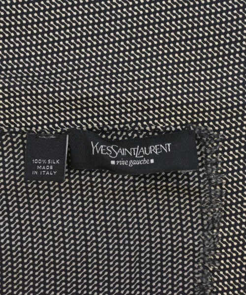 YVES SAINT LAURENT rive gauche（イヴサンローランリヴゴシュ）ストール グレー サイズ:- メンズ/2200703876393