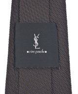 YVES SAINT LAURENT rive gauche（イヴサンローランリヴゴシュ）ネクタイ 黒 サイズ:- メンズ/2200704642232