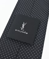 YVES SAINT LAURENT rive gauche（イヴサンローランリヴゴシュ）ネクタイ 黒 サイズ:- メンズ/2200704642584