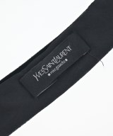 YVES SAINT LAURENT rive gauche（イヴサンローランリヴゴシュ）ネクタイ 黒 サイズ:- メンズ/2200704666948