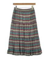 YVES SAINT LAURENT rive gauche（イヴサンローランリヴゴシュ）ひざ丈スカート 赤 サイズ:36(XS位) レディース/2200669139020