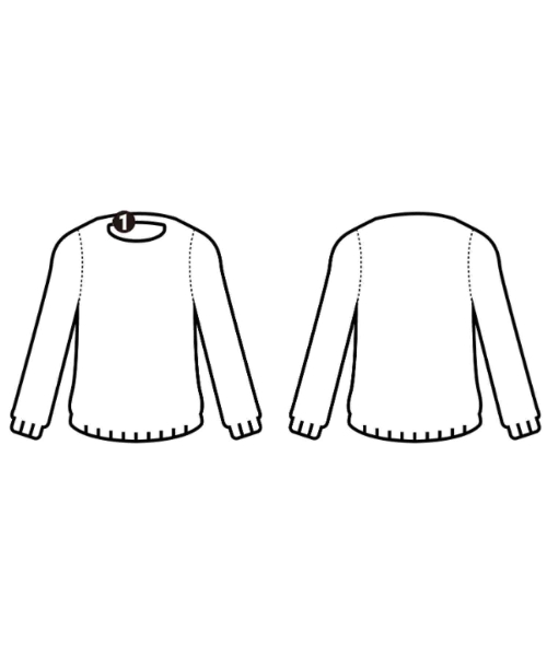 YVES SAINT LAURENT rive gauche（イヴサンローランリヴゴシュ）ニット・セーター グレー サイズ:M メンズ/2200670300037