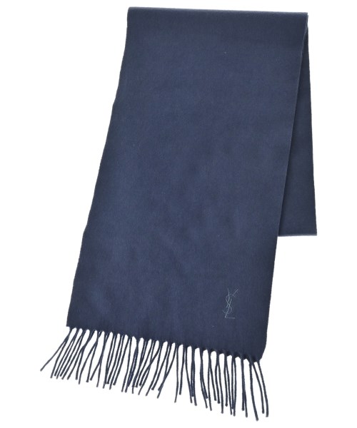 YVES SAINT LAURENT rive gauche(イヴサンローランリヴゴーシュ)マフラー 紺 サイズ:-/2200671413132