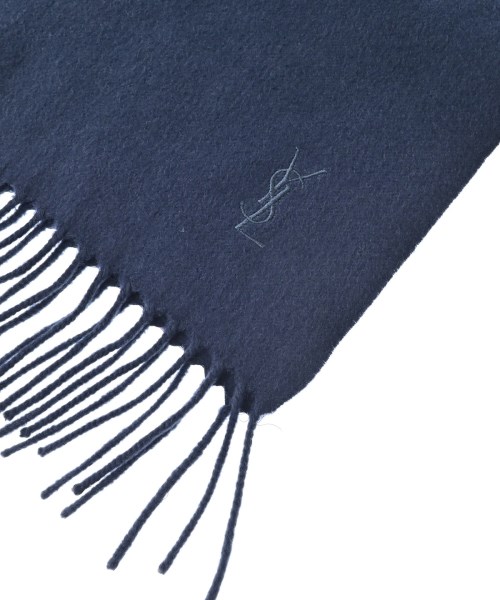 YVES SAINT LAURENT rive gauche（イヴサンローランリヴゴシュ）マフラー 紺 サイズ:- メンズ/2200671413132