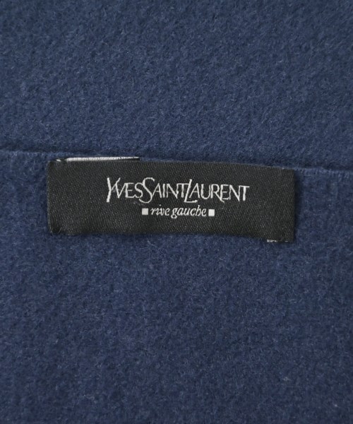 YVES SAINT LAURENT rive gauche（イヴサンローランリヴゴシュ）マフラー 紺 サイズ:- メンズ/2200671413132