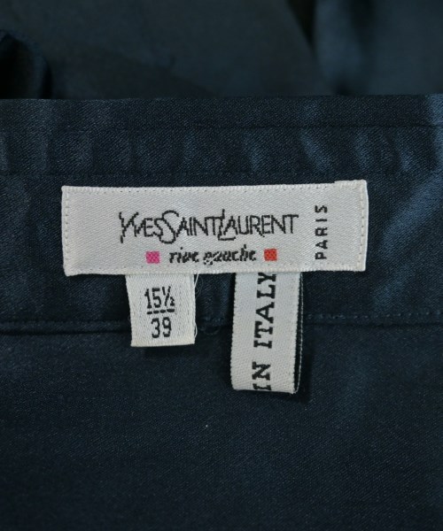 YVES SAINT LAURENT rive gauche（イヴサンローランリヴゴシュ）カジュアルシャツ 緑 サイズ:39(M位) メンズ/2200730840831