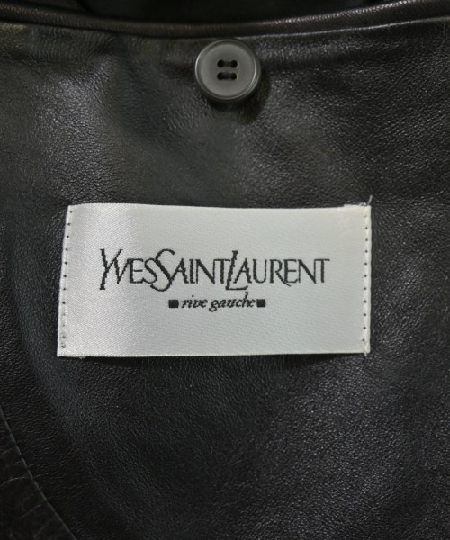 YVES SAINT LAURENT rive gauche（イヴサンローランリヴゴシュ）カジュアルジャケット 黒 サイズ:44(S位) メンズ/2200732392024