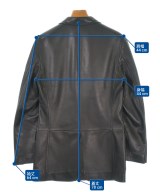 YVES SAINT LAURENT rive gauche（イヴサンローランリヴゴシュ）カジュアルジャケット 黒 サイズ:44(S位) メンズ/2200732392024
