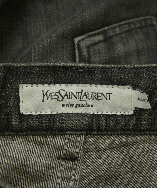 YVES SAINT LAURENT rive gauche（イヴサンローランリヴゴシュ）デニムパンツ グレー サイズ:44(S位) メンズ/2200688900069