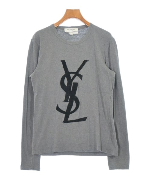 YVES SAINT LAURENT rive gauche(イヴサンローランリヴゴーシュ)Tシャツ・カットソー グレー サイズ:M/2200691728506
