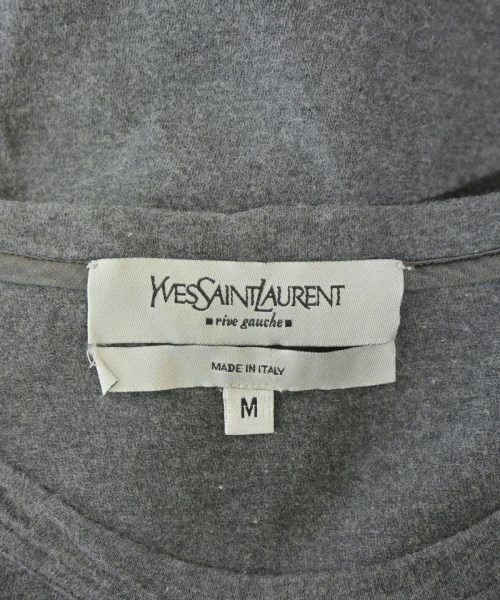 YVES SAINT LAURENT rive gauche（イヴサンローランリヴゴシュ）Tシャツ・カットソー グレー サイズ:M レディース/2200691728506