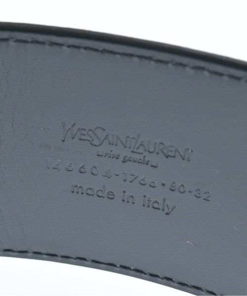YVES SAINT LAURENT rive gauche（イヴサンローランリヴゴシュ）ベルト 黒 サイズ:- レディース/2200692324127