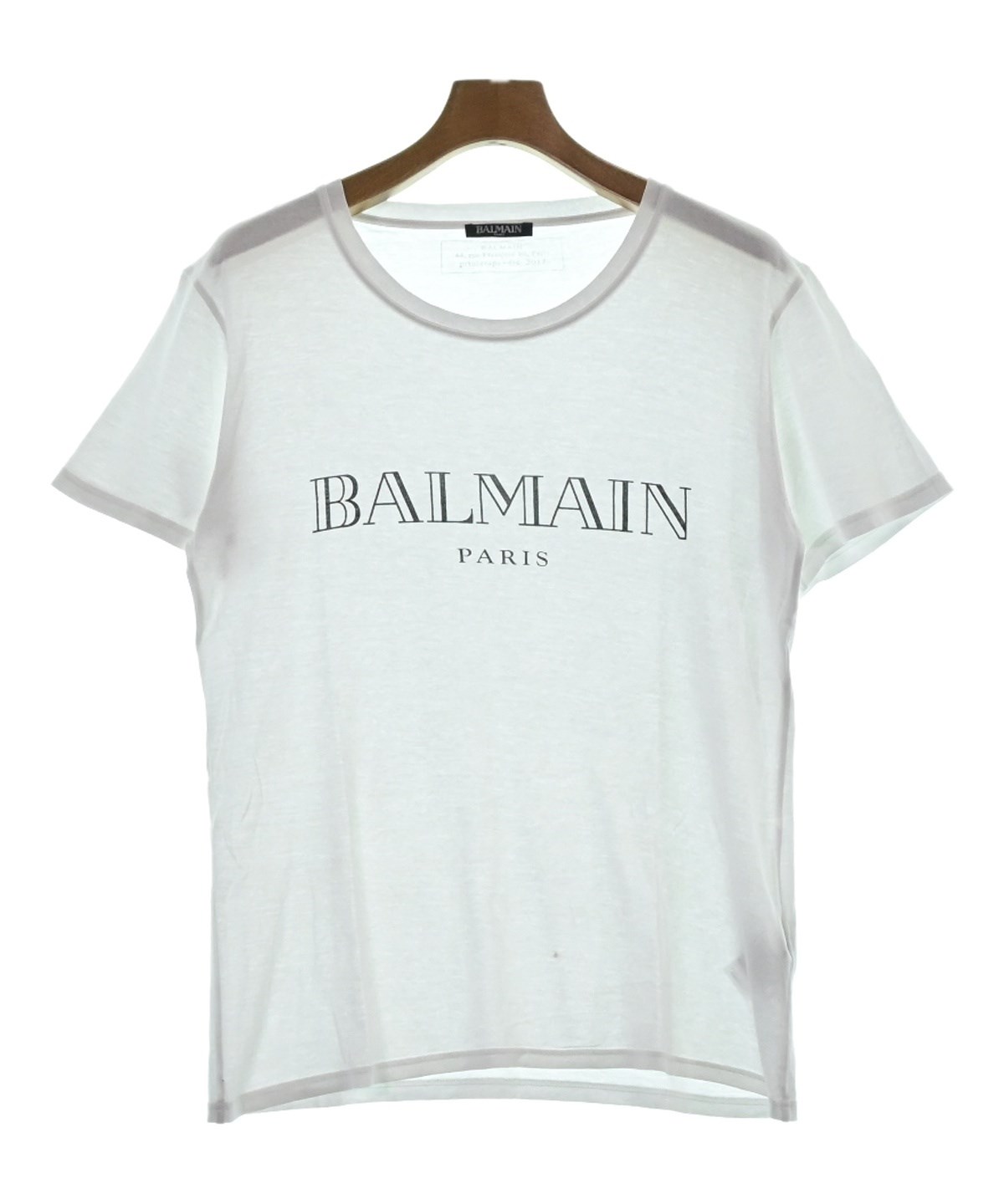 BALMAIN（バルマン）Tシャツ・カットソー 白 サイズ:S メンズ |【公式 