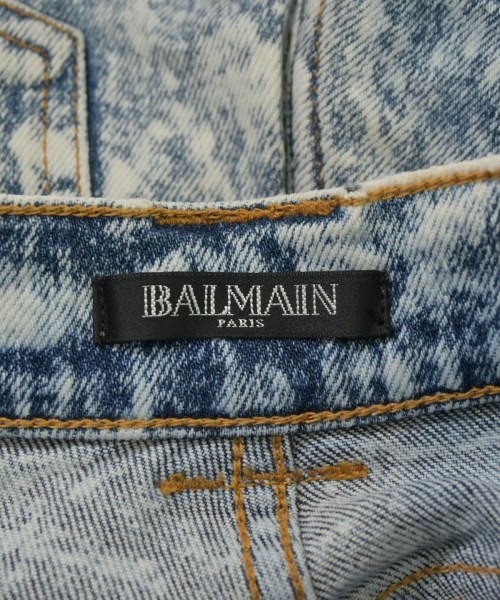 BALMAIN（バルマン）デニムパンツ 青 サイズ:36(XS位) レディース/2200637267083