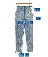 BALMAIN（バルマン）デニムパンツ 青 サイズ:36(XS位) レディース/2200637267083