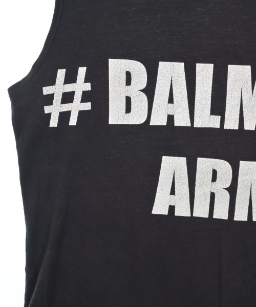 BALMAIN（バルマン）Tシャツ・カットソー 黒 サイズ:36(S位) メンズ/2200642053251