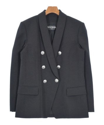 【nico】BALMAIN バルマン ダブル テーラードジャケットブラック nico様専用】BALMAIN バルマン ダブル テーラードジャケット