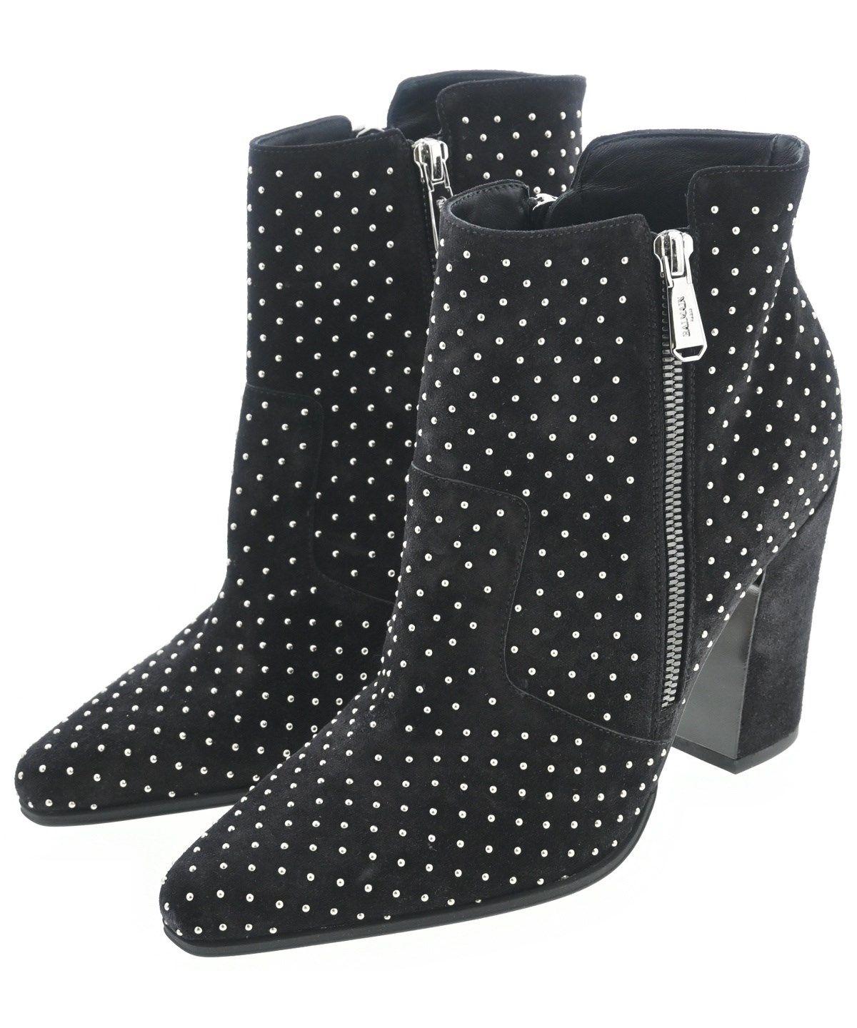 BALMAIN（バルマン）ブーツ 黒 サイズ:EU38(24.5cm位