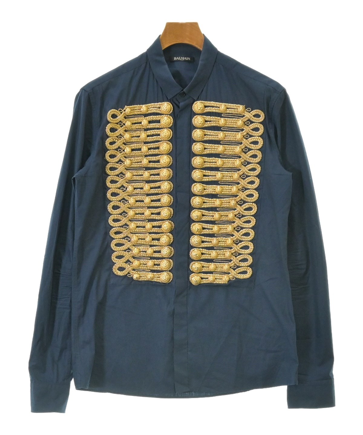 BALMAIN バルマン カジュアルシャツ 39(M位) 水色