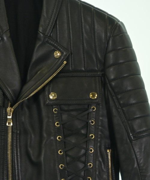 BALMAIN（バルマン）ライダース 黒 サイズ:44(S位) メンズ/2200622266145