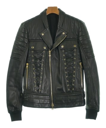 BALMAIN（バルマン）ライダース 黒 サイズ:44(S位) メンズ