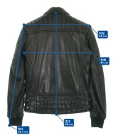 BALMAIN（バルマン）ライダース 黒 サイズ:44(S位) メンズ/2200622266145
