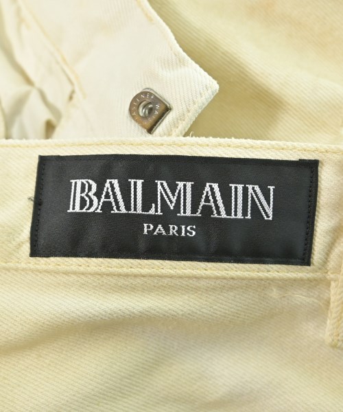 BALMAIN（バルマン）デニムパンツ 白 サイズ:30(M位) メンズ/2200624187042