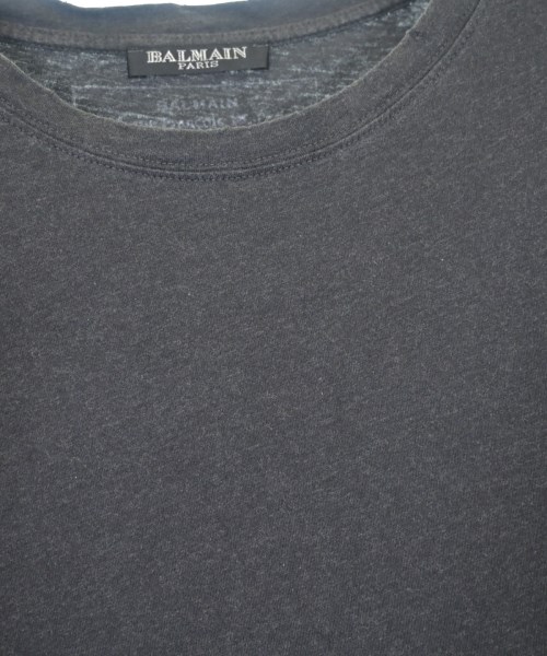 BALMAIN（バルマン）Tシャツ・カットソー グレー サイズ:S メンズ/2200624698173