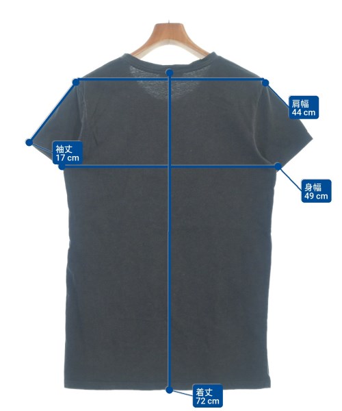 BALMAIN（バルマン）Tシャツ・カットソー グレー サイズ:S メンズ/2200624698173