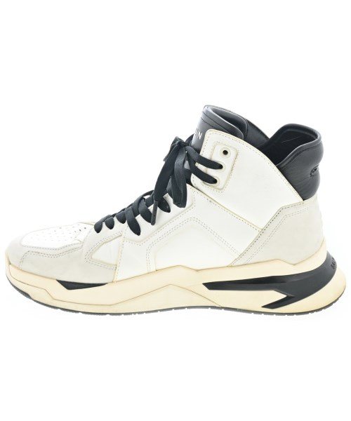 BALMAIN（バルマン）スニーカー 白 サイズ:EU44(29cm位) メンズ/2200626686031
