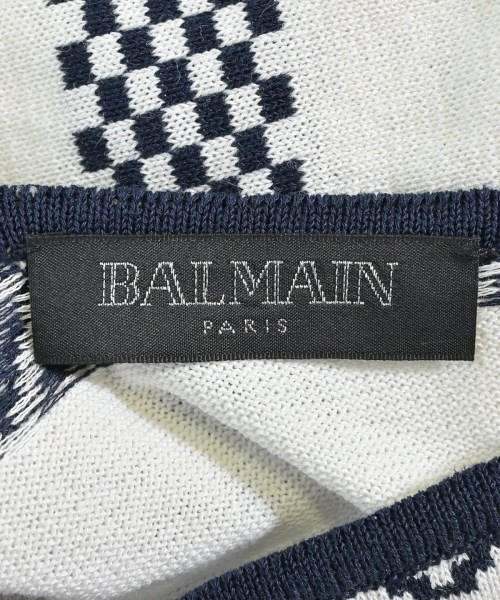 BALMAIN（バルマン）ニット・セーター 白 サイズ:9(M位) レディース/2200629223059