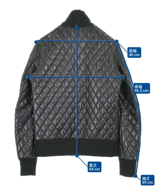 BALMAIN（バルマン）ライダース 黒 サイズ:44(S位) メンズ/2200633077013