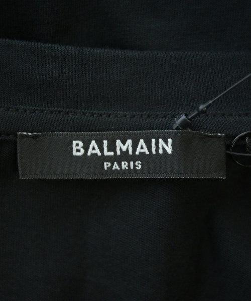 BALMAIN（バルマン）Tシャツ・カットソー 黒 サイズ:L メンズ/2200611366245