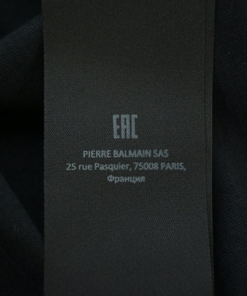 BALMAIN（バルマン）Tシャツ・カットソー 黒 サイズ:L メンズ/2200611366245
