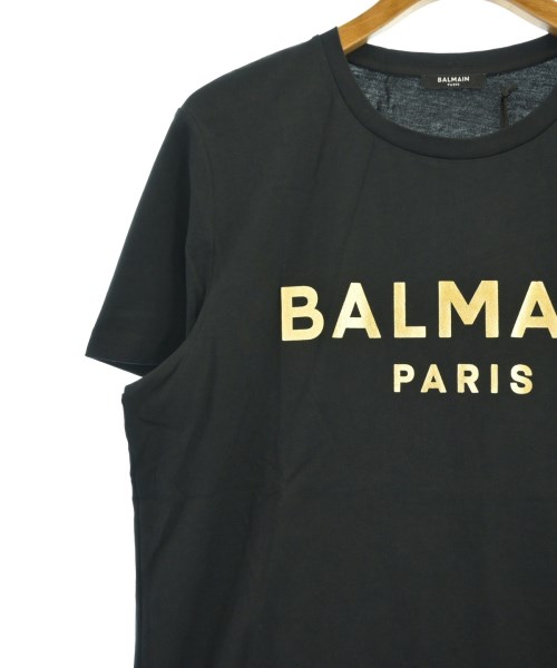 BALMAIN（バルマン）Tシャツ・カットソー 黒 サイズ:L メンズ/2200611366245