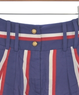 BALMAIN（バルマン）ショートパンツ 紫 サイズ:34(XXS位) レディース/2200612855137