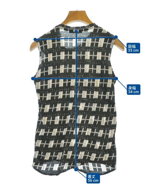 BALMAIN（バルマン）ノースリーブ 黒 サイズ:34(XXS位) レディース/2200600582113