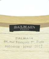BALMAIN（バルマン）Tシャツ・カットソー ベージュ サイズ:S メンズ/2200617044185
