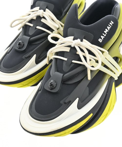 BALMAIN（バルマン）スニーカー 黒 サイズ:25cm メンズ/2200617393016