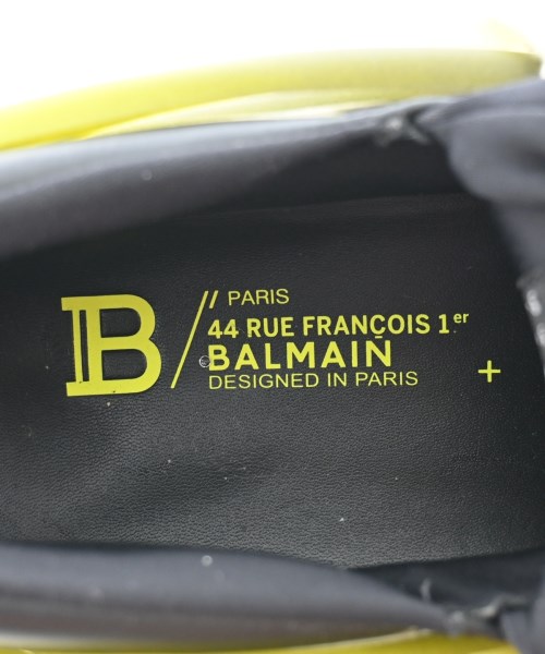 BALMAIN（バルマン）スニーカー 黒 サイズ:25cm メンズ/2200617393016