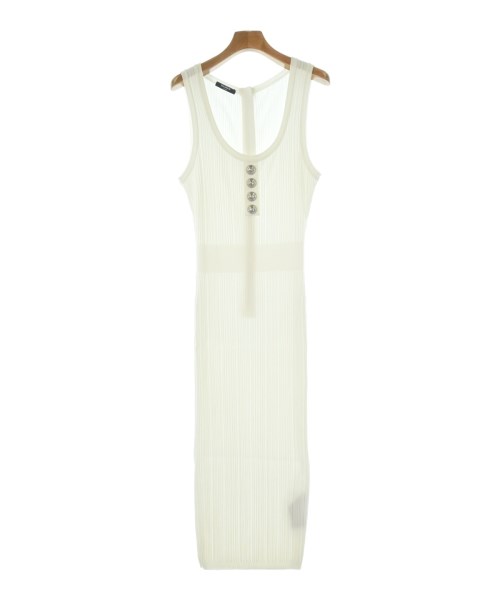 BALMAIN(バルマン)ワンピース 白 サイズ:40(M位)/2200572523077