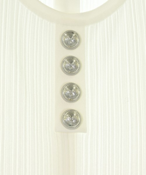 BALMAIN（バルマン）ワンピース 白 サイズ:40(M位) レディース/2200572523077