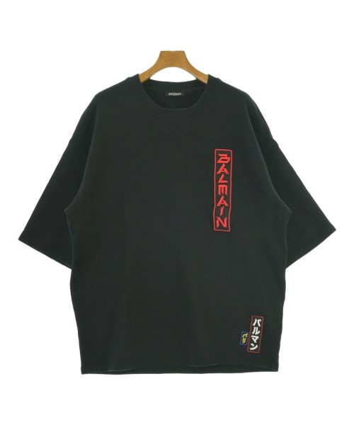 BALMAIN(バルマン)スウェット 黒 サイズ:L/2200672491016