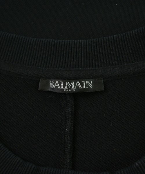 BALMAIN（バルマン）スウェット 黒 サイズ:L メンズ/2200672491016