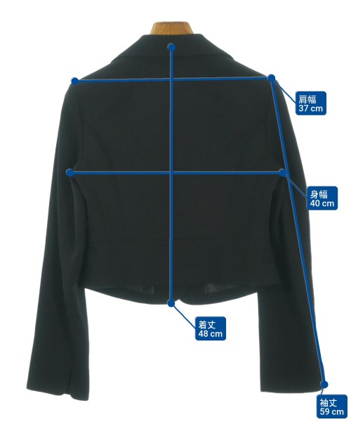 BALMAIN（バルマン）カジュアルジャケット 黒 サイズ:9(M位) レディース/2200667518063