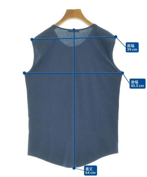 BALMAIN（バルマン）ノースリーブ 紺 サイズ:36(XS位) レディース/2200674321038