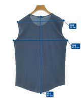 BALMAIN（バルマン）ノースリーブ 紺 サイズ:36(XS位) レディース/2200674321038